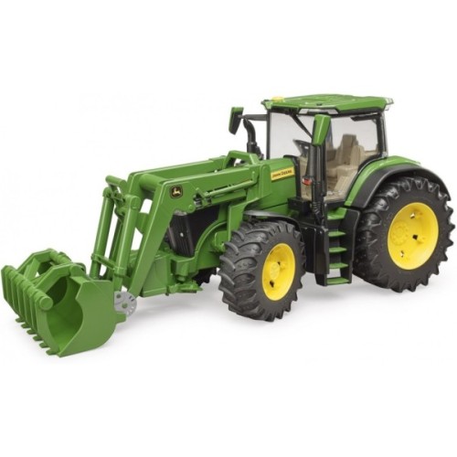 Спецтехніка Bruder трактор John Deere 7R 350 з навантажувачем (03151)