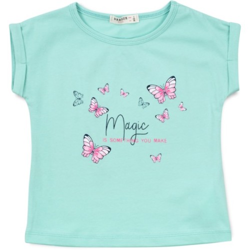 Набір дитячого одягу Breeze з метеликами (19828-128G-mint)