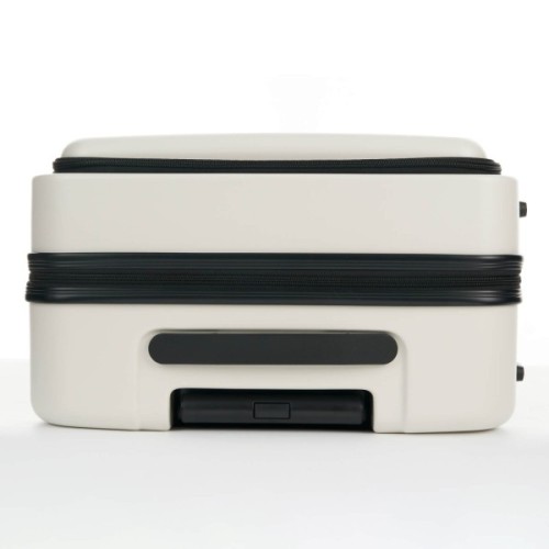 Валіза Bagland середня 72 л біла (1140621766)