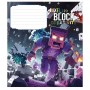 Зошит Школярик Pixel Block 12 аркушів лінія (012-3407L)