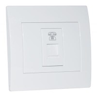 Телефонна розетка Sven SE-126 white (7100093)