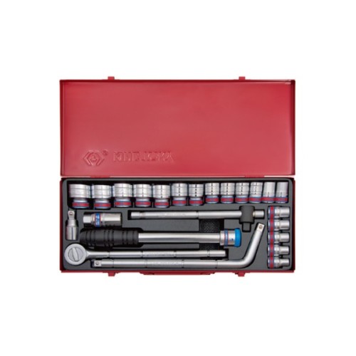 Набір інструментів KING TONY 1/2" 24 шт. 12-гранних (4024MR)