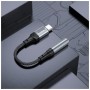 Перехідник USB-C to 3.5mm F 0.12m Black HOCO (6942007608886)