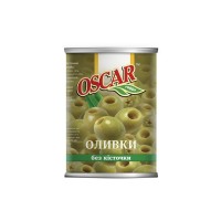 Овочева консервація Oscar foods Оливки без кісточки 400 г (8413552051406)