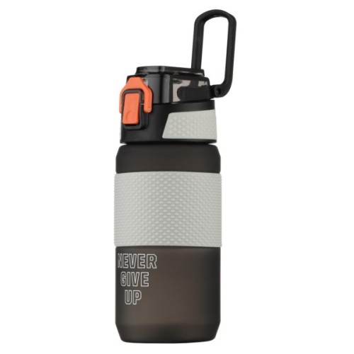 Пляшка для води Ardesto Motion 600мл, пластик, чорний (AR2260ML)