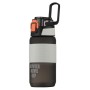 Пляшка для води Ardesto Motion 600мл, пластик, чорний (AR2260ML)