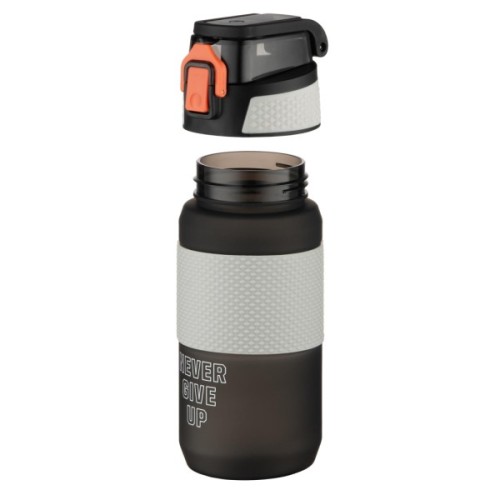 Пляшка для води Ardesto Motion 600мл, пластик, чорний (AR2260ML)