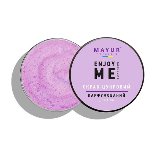 Скраб для тіла Mayur Enjoy Me Цукровий парфумований 250 мл (4820230953794)