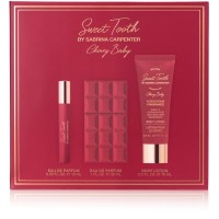 Набір косметики Sabrina Carpenter Cherry Baby Парфумована вода 30 мл + Мініатюра 10 мл + Лосьйон для тіла 75 мл (810023679806)
