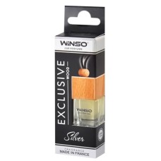Ароматизатор для автомобіля WINSO Exclusive Wood Silver 6мл (530750)