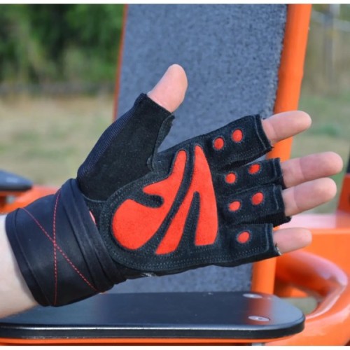 Рукавички для фітнесу MadMax MFG-568 Extreme 2nd edition Black/Red XXL (MFG-568_XXL)