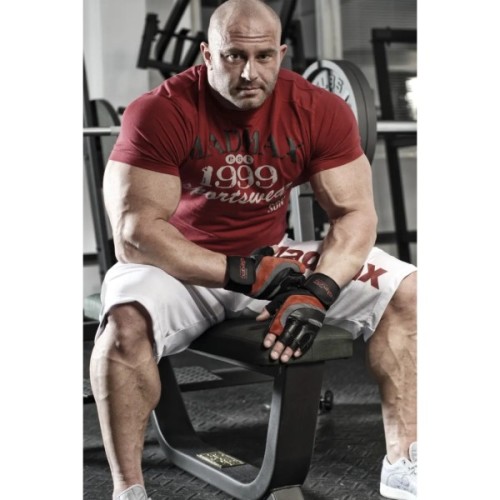 Рукавички для фітнесу MadMax MFG-568 Extreme 2nd edition Black/Red XXL (MFG-568_XXL)