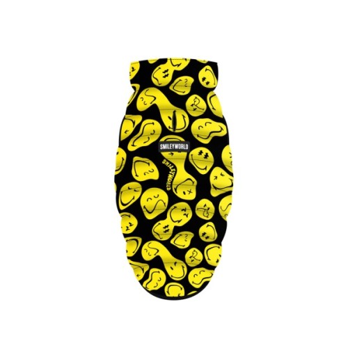 Курточка для тварин WAUDOG Clothes "Смайли на чорному" M40 (407-0181)