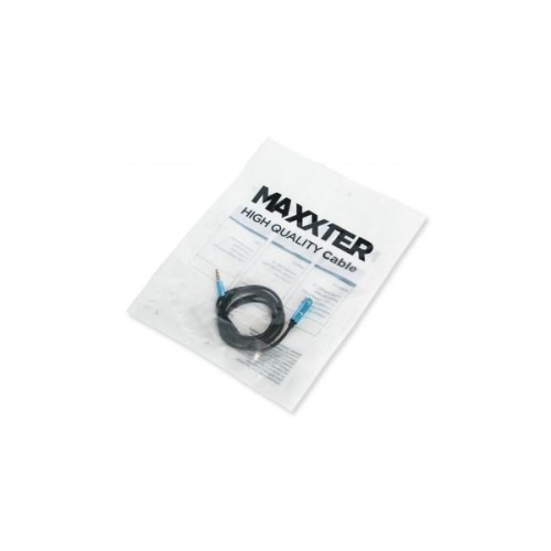 Кабель мультимедійний 3.5mm M to 3.5mm F 1.0m (4pin) Maxxter (A-3434-1m)