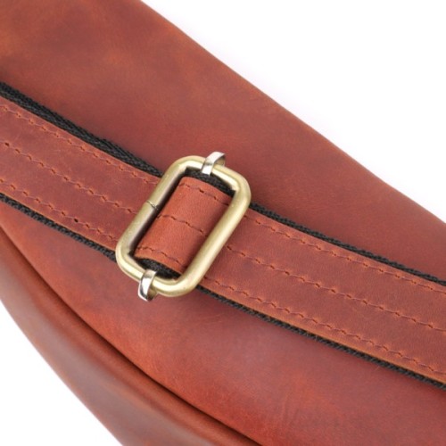 Сумка Shvigel З натуральної шкіри Руда (23140)