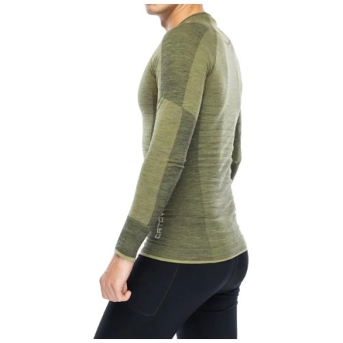 Термокофта Ortovox 230 Competition Long Sleeve Mns wild herbs - XL - оливковий (025.001.1033)