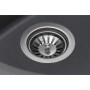 Мийка кухонна GRANADO RONDA grafito з сифоном (470*490mm.) (gr2209)