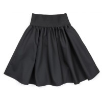 Спідниця дитяча Lucky Life на гумці (10004-140G-black)