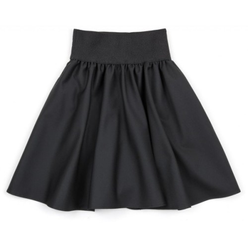 Спідниця дитяча Lucky Life на гумці (10004-140G-black)