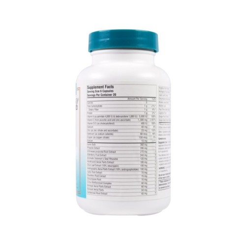 Вітамінно-мінеральний комплекс Source Naturals Рослинний Імунний Комплекс, Wellness Formula, 120 капсул (SNS-01425)