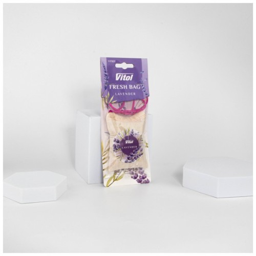 Ароматизатор для автомобіля VITOL Fresh Bag Lavender (VFB01)