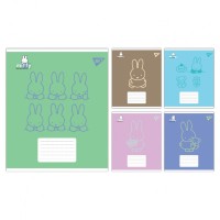 Зошит Yes Miffy Bunny А5 12 аркушів коса лінія (767619)