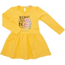 Плаття дитяче Breeze в горошок (16623-98G-yellow)