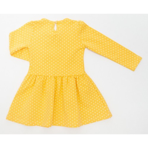 Плаття дитяче Breeze в горошок (16623-98G-yellow)