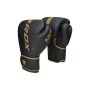 Боксерські рукавички RDX F6 Kara Matte Golden 10 унцій (BGR-F6MGL-10OZ)