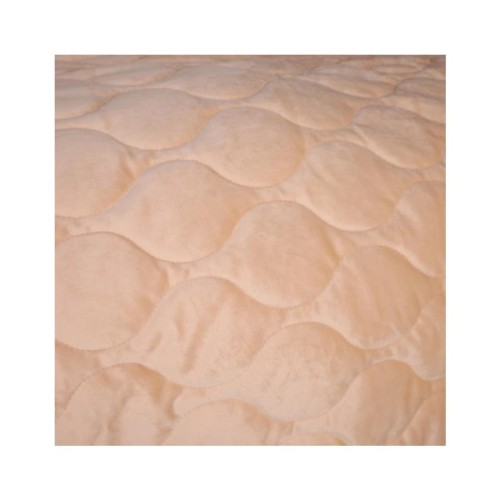 Покривало MirSon №5050 Velor charm Beige 200х220 см (2200008376796)