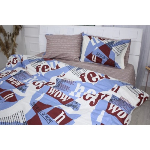 Постільна білизна MirSon Бязь 17-0535 Peggy 175х210 (2200003789072)