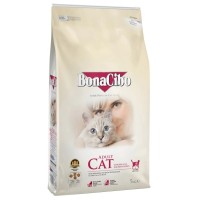 Сухий корм для кішок BonaCibo з м'ясом курки, анчоусами та рисом 15 кг (8694686406953)