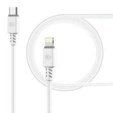 Дата кабель USB-C to Lightning 1.2m CB-TL11 white Piko (1283126504037)