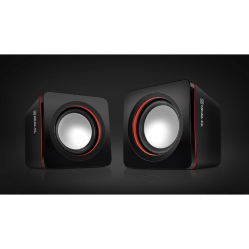 Акустична система REAL-EL S-13 USB Black (EL121100021)