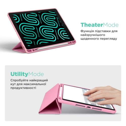 Чохол до планшета Armorstandart Smart Fold Pen Samsung Galaxy Tab S11 Pink (ARM88429)