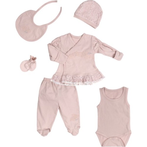 Набір дитячого одягу Bebetto подарунковий (BBT-Z211-62G-beige)