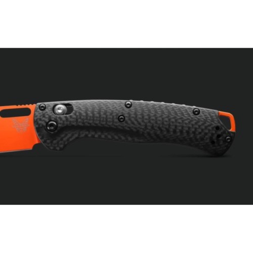 Ніж Benchmade Taggedout Orange Carbon Fiber (15535OR-01)