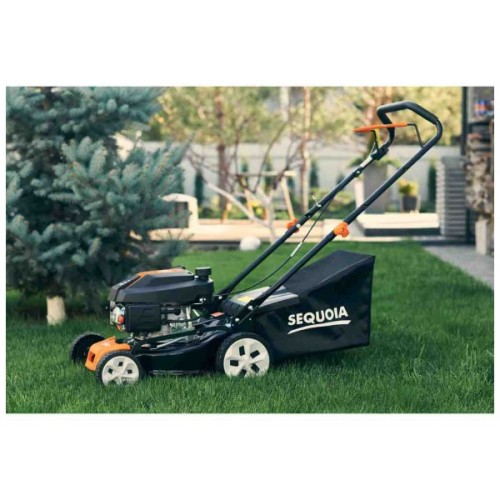 Газонокосарка SEQUOIA бензинова, несамоходна, 2.0 кВт, 40 см, 25-75 мм, 45 л. (SPLM4000)