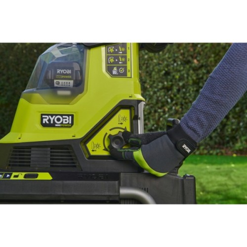 Садовий подрібнювач Ryobi Max Power RY36SHX40-0 36В, 40мм, 55л, фреза низькошумний (без АКБ та ЗУ) (5133005451)