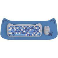 Комплект Canyon HSET-W6 Kitty Edition Wireless UA Blue (CNS-HSETW6BL)