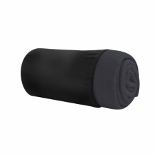 Плед Bergamo флісовий Warm у чохлі 150 х 180 см чорний (202311pl-01)