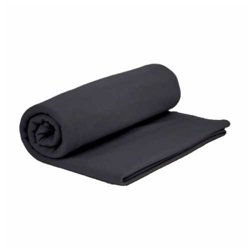 Плед Bergamo флісовий Warm у чохлі 150 х 180 см чорний (202311pl-01)