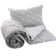 Ковдра Руно набір ковдра 140х205 + 1 подушка 50х70 силіконова Star (924.52Star)
