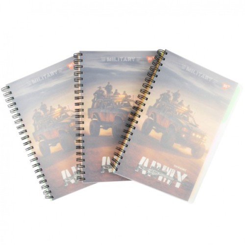 Блокнот Yes А4 Army Ukraine 144 аркуша пластикова обкладинка (681944)