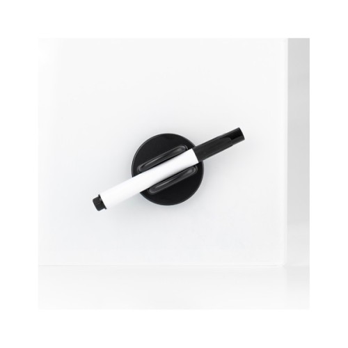 Офісна дошка Axent скляна магнітно-маркерна 90x120 см, біла (9616-21-А)