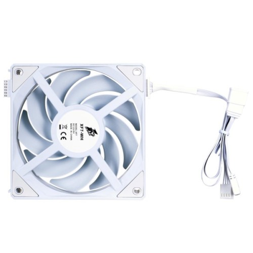Кулер до корпусу 1stPlayer XF7 White (XF7-WH-1IN1)