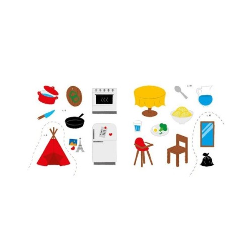 Книга Мої перші слова з наліпками. Мій дім - Альона Пуляєва Ранок (9786170986849)