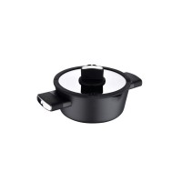 Каструля Bergner Ion, з кришкою 2 л (BG-35800-BK)