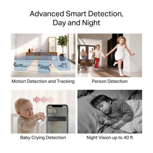 Камера відеоспостереження Mercusys IP-Камера MERCUSYS MC210 3MP N300 microSD motion detection (MC210)