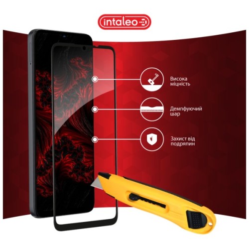Скло захисне Intaleo Full Glue ZTE Blade A35 Black (1283126598739)